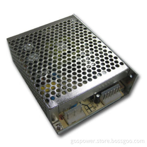 43W Security Power Supply with 100 to 240V AC Input Voltage Range